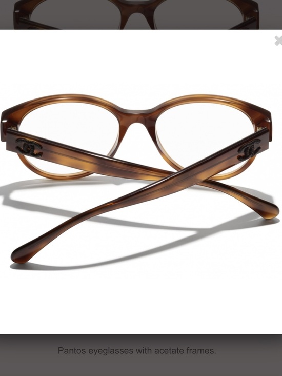CHANEL Accessories - CHANEL Pantos Eyeglasses - Light Tortoise